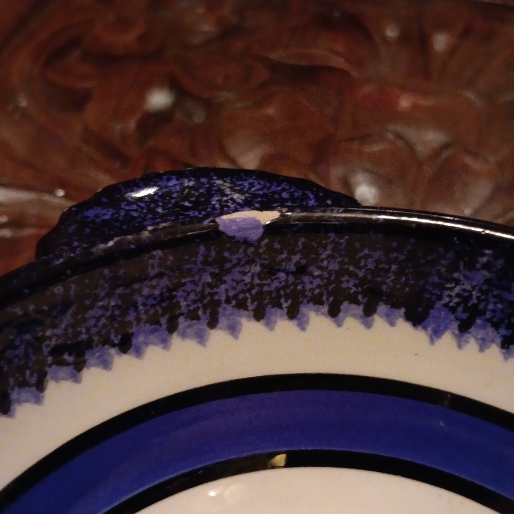 VINTAGE QUIMPER HENRIOT BRETON & BRETONNE DANCING BOWL - Picture 4 of 9